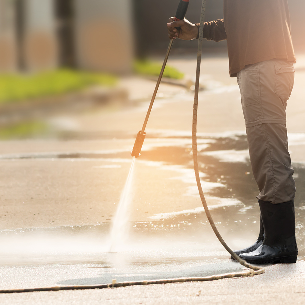 how to pressure wash your driveway hero A