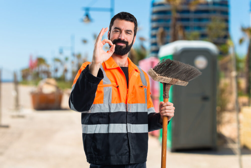 garbage man making ok sign Value Maids - New South Wales | Become Your Own Boss