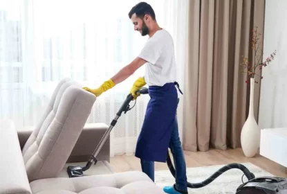 man home cleaning service vacuuming 1 House Cleaning Artarmon NSW $99