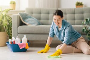woman doing cleaning the house 1 $99 House Cleaning Randwick NSW
